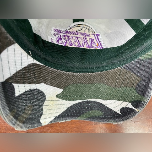 Los Angeles Lakers Links Marketing Group Military Camouflage Hat One Size Camo - Picture 10 of 12